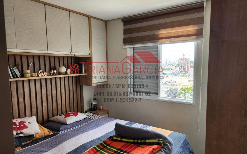 Aluga Apartamento na Zona Norte Vila Maria Baixa, Contendo : 02 Dormitórios, Sala, Cozinha , Lavanderia, 02 Banheiros, 01 Vaga de Garagem Ref: 53